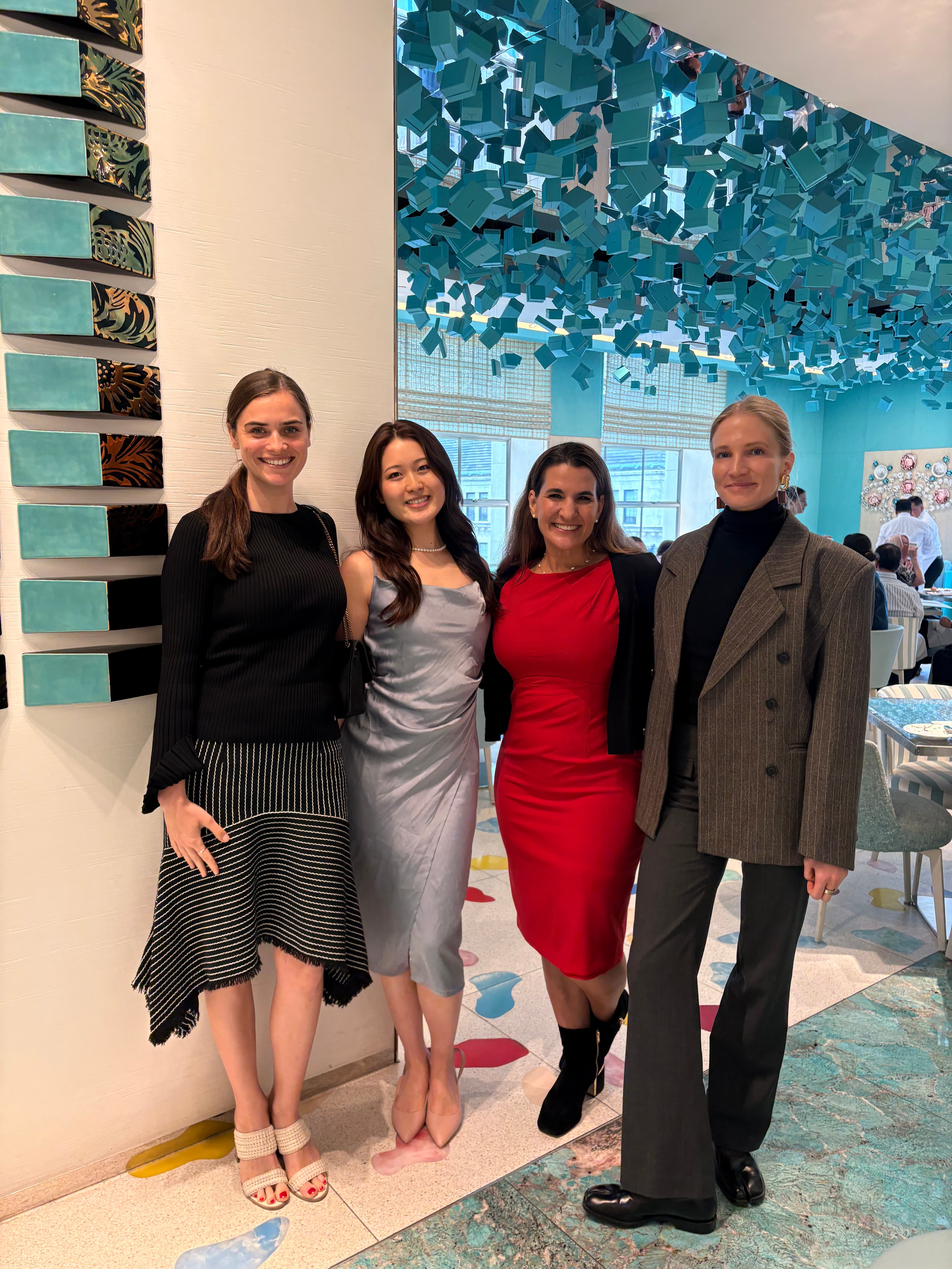 Guests at the VIP Breakfast At Tiffany's